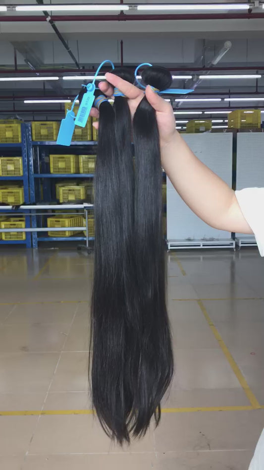 Luxury Virgin Straight Bundles